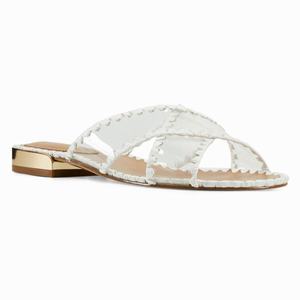 Nine West Ieni Flat Slippers Wit Nederland | FBC-241786